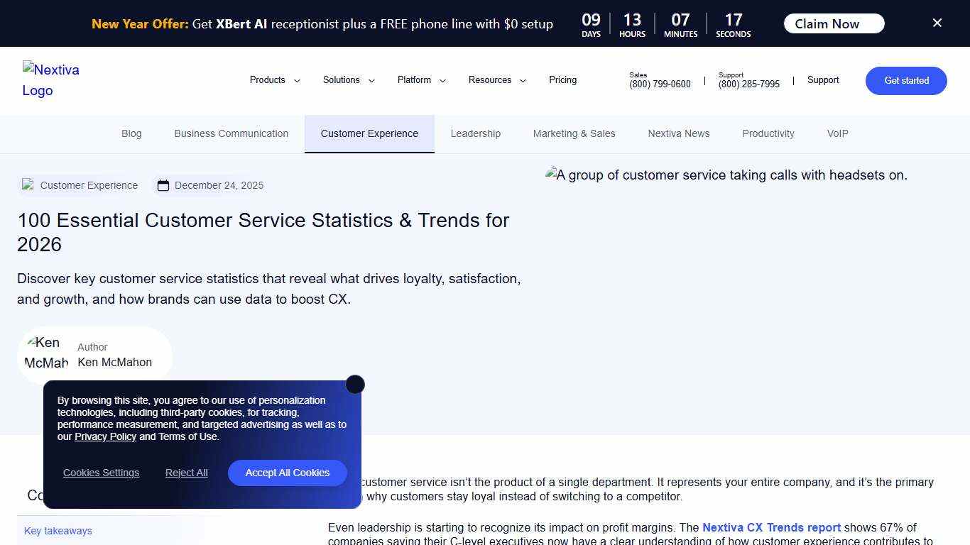 2026 Customer Service Statistics: Trends to Improve Experience